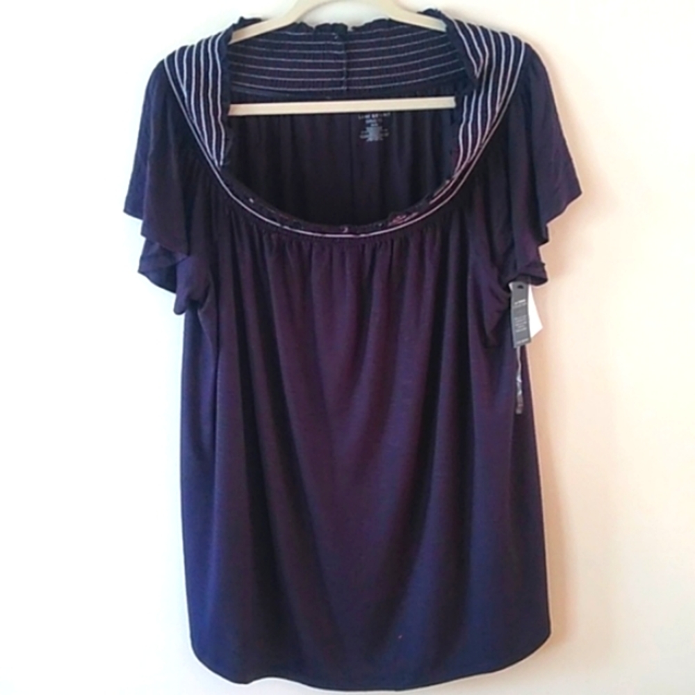 Lane Bryant Swing Tee, Navy, 18/20, NWT